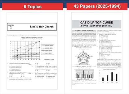 Disha 43 Topic-wise CAT Verbal Ability & Reading Comprehension (VARC) Previous Year Solved Papers (2025 - 1994) 19th edition | Previous Year Questions PYQs for CAT 2026