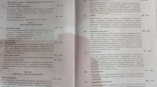 Sociology Principles Of Sociology with An Introduction To Social Thought by C.N.Shankar Rao (Second Hand & Used Book) (M)