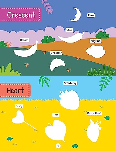 My First Sticker Book - Shapes and Colours - Activity Book for Kids with 100+ stickers - Age 3+