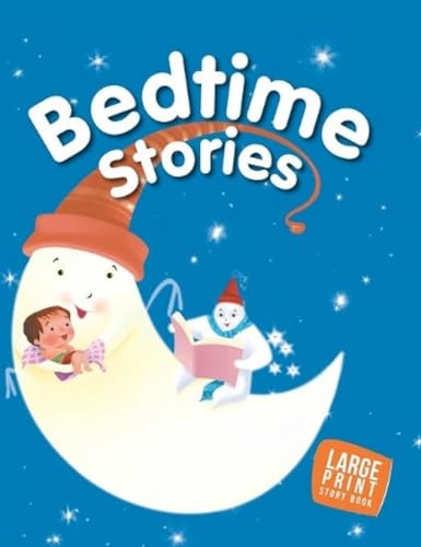 LARGE PRINT BEDTIME STORIES book cover