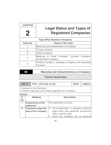 Scanner CS Executive| Paper-2: Comapny Law and Practice | For Dec.27 & Jun. 27 Exams | Solved Papers with PYQs (Included June 26 Ques.) | Shuchita Prakashan: 1 (Scanner Series)