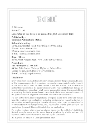 Taxmann's Statutory Guide for NBFCs – Comprehensive Statutory Reference Consolidating RBI Master Directions & Allied Regulations Governing NBFCs—Designed for Compliance | Audit | Regulatory Assurance