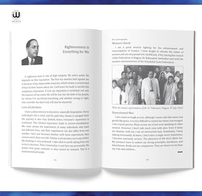 My Autobiography | Dr. B.R. Ambedkar | English Paperback | The Original Edition | Caste In India by BR Ambedkar | Their Mechanism, Genesis And ... photo frame statue combo set ??? ??????? Lang