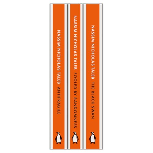 NASSIM NICHOLAS TALEB 3 BOOKS BOXSET: Fooled by Randomness, The Black Swan and Antifragile – Risk, Uncertainty, Decision-Making and Economics