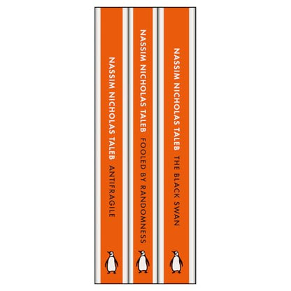 NASSIM NICHOLAS TALEB 3 BOOKS BOXSET: Fooled by Randomness, The Black Swan and Antifragile – Risk, Uncertainty, Decision-Making and Economics