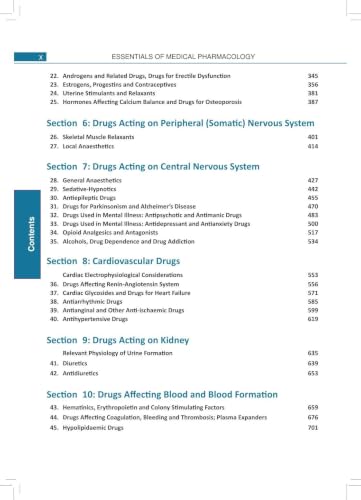 Essentials of Medical Pharmacology, 9/E for MBBS 2nd Year | CBME-aligned Pharmacology Textbook with Complimentary Exam Prep Booklet - 1200+ MCQs, Case-based Questions and OSPE Stations