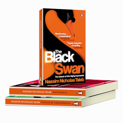 NASSIM NICHOLAS TALEB 3 BOOKS BOXSET: Fooled by Randomness, The Black Swan and Antifragile – Risk, Uncertainty, Decision-Making and Economics