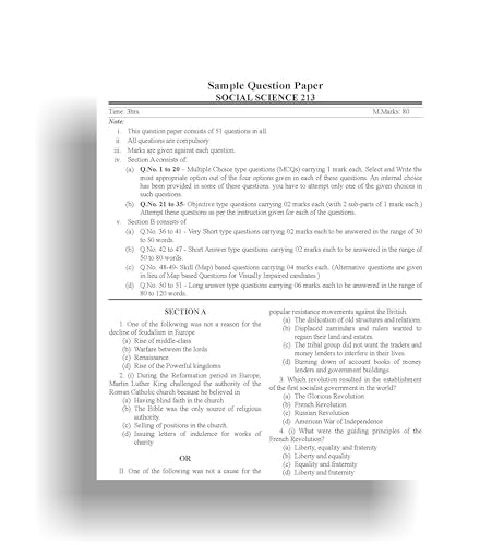 TOP NIOS Social Science Guide Class 10 (T-213)