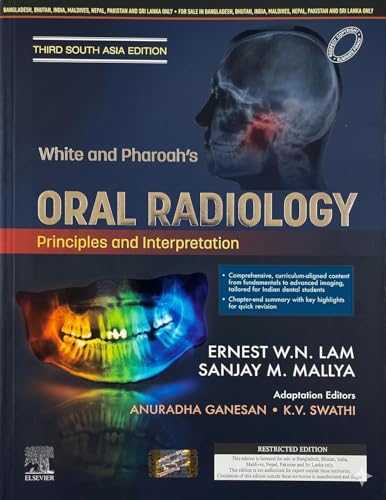 White and Pharoahs Oral Radiology - Principles and Interpretation - 3rd/South Asia Edition - [ORIGINAL BOOK WITH HOLOGRAM-TOP GRADE PAPER & PRINT] - For 2026-27