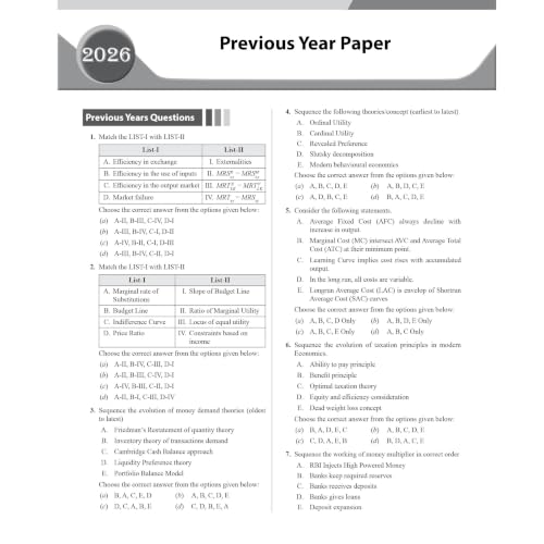PW CUET PG Economics Concept Theory and 6 Years PYQ Book (2026-2021) | Ideal for JMI, BHU, DU, & Other Central & Universities