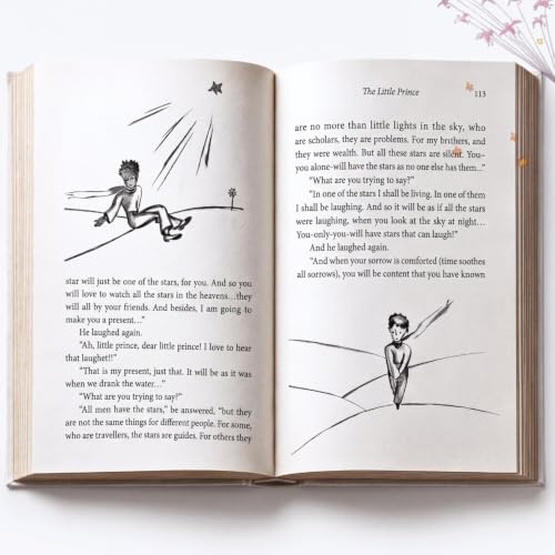 The Little Prince: Classic Story by Antoine de Saint-Exupéry | Tale of Love & Friendship | Timeless Tale for Readers | Classic Fiction Timeless Novel