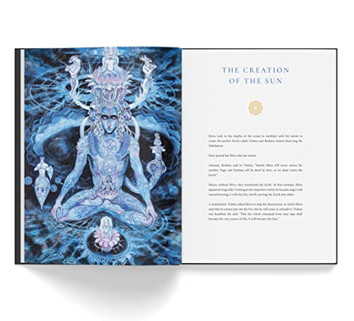 NAMAHA - Stories From The Land Of Gods And Goddesses by Abhishek Singh Illustrated Short Stories from Indian Mythology with Stunning Shiva Artwork | 8.5in. x 11in.
