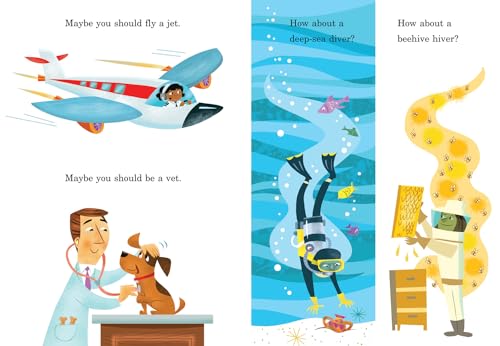 Maybe You Should Fly A Jet! Maybe You Should Be A Vet!: The new illustrated edition for 2024, perfect for children aged 3 to 7!