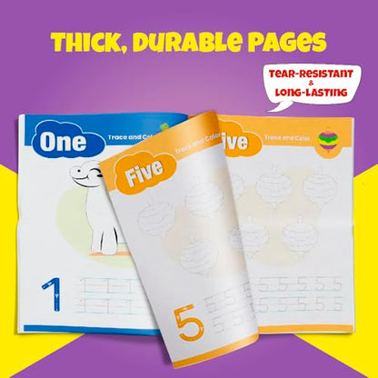Set of 4 Writing Time Kids' First Pencil Control & Patterns Books, Capital Letters, Small Letters, Numbers, Patterns & Shapes, Hand Writing Practice ... Years (Set of 4 Pencil Control Pattern Book)