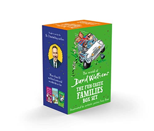 THE WORLD OF DAVID WALLIAMS: FUN-TASTIC FAMILIES 3 BOOK BOX SET book cover