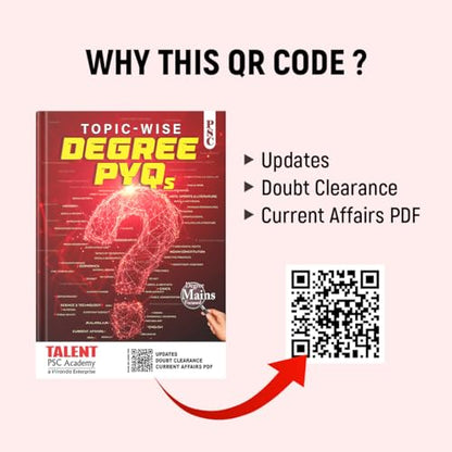 Talent Academy Kerala PSC Degree Level Topic Wise PYQ 2026 Book New SCERT & NCERT Syllabus Integration