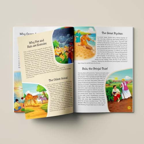 108 Grandma Stories (Illustrated) - Story Book for Kids - English Stories for Children - Bedtime Stories - Moral Story Book - Age 3+ - Read Aloud to Infants, Toddlers