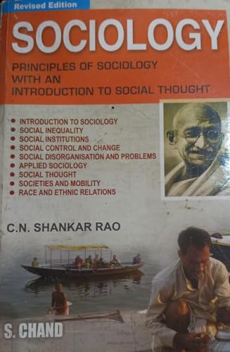 Sociology Principles Of Sociology with An Introduction To Social Thought by C.N.Shankar Rao (Second Hand & Used Book) (M)