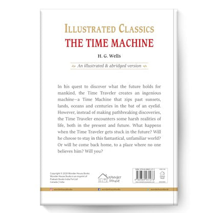 Time Machine: Illustrated Abridged Children Classics English Novel With Review Questions(Hardback)