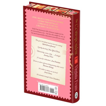 The Correspondent | Exclusive Deluxe Hardcover Collector's Edition with Stenciled Edges | Heartfelt Epistolary Literary Fiction Told Through Letters