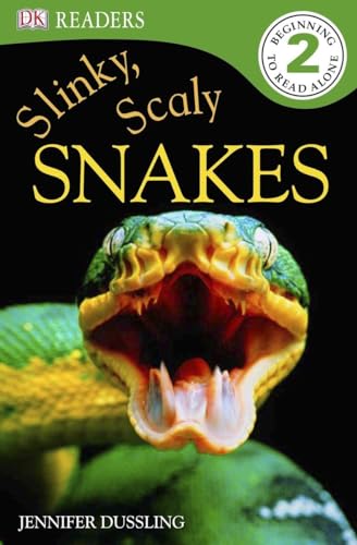 DK Readers L2: Slinky, Scaly Snakes (DK Readers Level 2) book cover