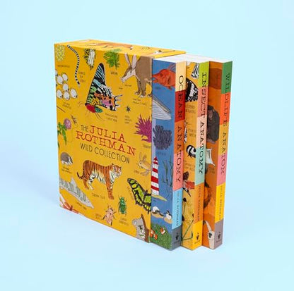 The Julia Rothman Wild Collection: Ocean Anatomy, Wildlife Anatomy, Insect Anatomy