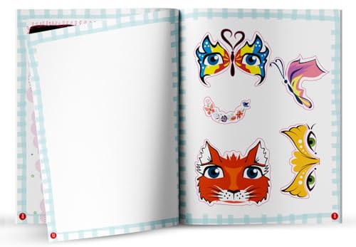 Stick and Style - Fabulous Face Art (Sticker Activity Book)