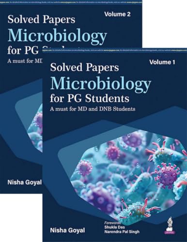 Solved Papers Microbiology for PG Medical Students (2 Vols Set): A must have for MD and DNB Exam Prep: A Must for MD and DNB Students
