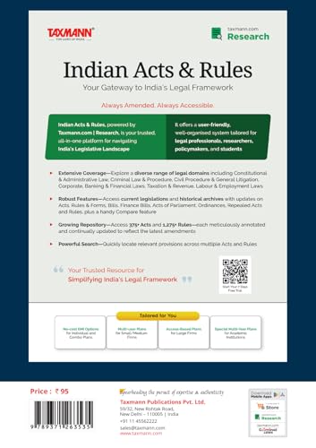 Taxmann's Negotiable Instruments Act 1881 [Bare Act with Section Notes] – Updated & Authoritative Statutory Referent Presenting the Act with Notes for Clear Interpretation & Practical Application
