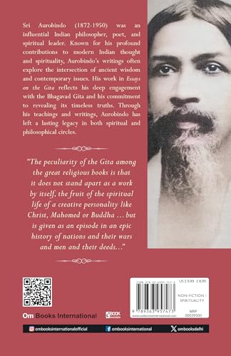 Essays on the Gita: The Original Classic Literature – Sri Aurobindo’s Vision of Yoga, Action and Divine Knowledge | Indian Spiritual Philosophy | ... Teachings | Masterpiece of Indian Thought