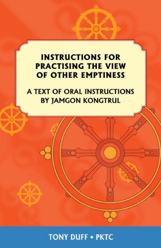 Instructions for Practising the View of Other Emptiness: A Text of Oral Instructions by Jamgon Kongtrul book cover