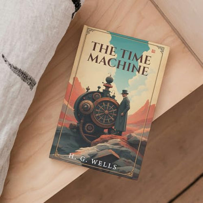 The Time Machine By H G Wells [Premium Paperback] Fiction books | Classic Literature Books & Novels | Science fiction books for teenagers | Classic books | English Novels | Story books for kids 12-15