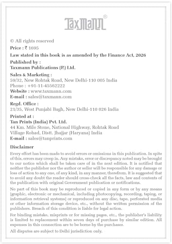 Taxmann's GST on Works Contract & Real Estate Transactions [Finance Act 2026] – Linking Foundational GST Machinery with Sector-Specific Provisions—Anchored to Statute | Rules | Case Law