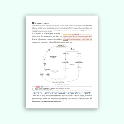 Nootan ISC Board Biology Textbook for Board Exam Class 12th (XII) Rapid Revision Sheets Mind Maps Academic Year 2026-27 - Nageen Prakashan: 1