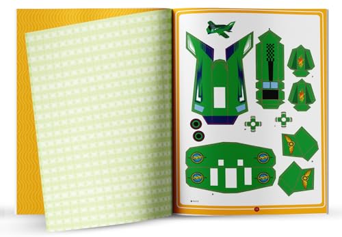 Make Your Own Paper Figures – Planes Cut, Fold & Create Flying Fun | Ages 6–10 | DIY Activity Book with Templates for 2+ Hours of Crafty Fun: Planes (Activity Book for Kids)