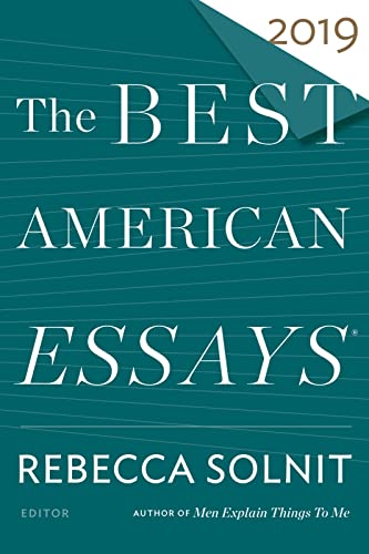 The Best American Essays 2019 (The Best American Series ┬«) book cover