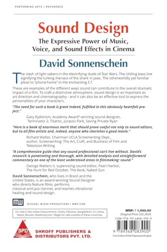 Sound Design: The Expressive Power of Music, Voice and Sound Effects in Cinema