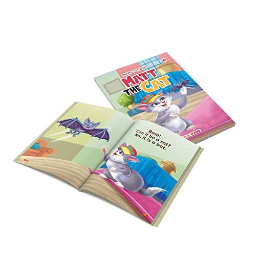 Phonic Reader (Illustrated) (Set of 6 Books) - Story Books for Kids - Bedtime Stories - 2 Years to 6 Years Old - Read Aloud to Infants, Toddlers