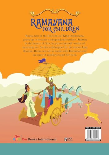 Ramayana for Children: Indian Religion Storybook for Kids | Story of Lord Rama & Monkey Kings | Tales from Indian Mythology | Inspiring Tales | Epic Story of Hindu God | Ancient Indian Wisdom | Spiritual Stories for Life Lesson