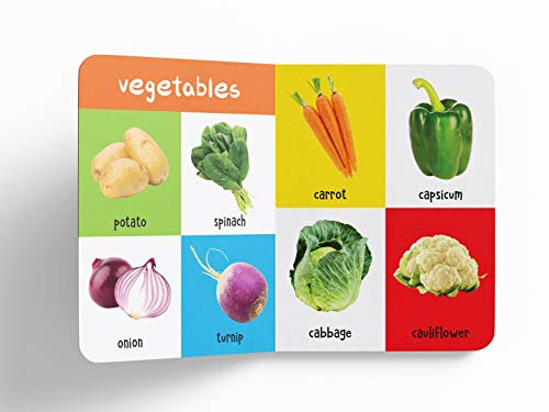 My First 100 Food We Eat For Kids | Ages 0–5 Years | Early Learning | Padded Board Book | Fruits | Vegetables | Meals | Snacks | Vocabulary Building | Toddlers & Preschoolers | Latest Edition