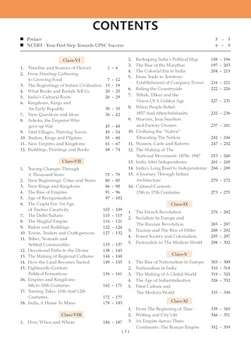 Oswaal NCERT One For All Book for UPSC & State PSCs | History Classes 6-12 (Old & New NCERT Edition) Latest Edition