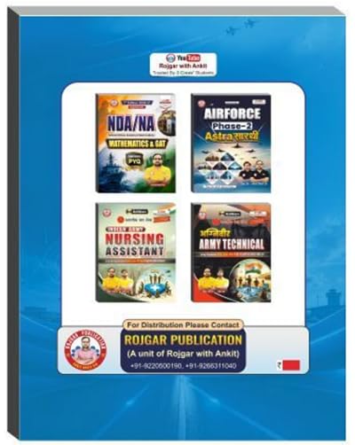 Air Force Y Group( English + RAGA Previous Year Questions (2024-2025) + Practice Questions) Bilingual Book By Ankit Bhati Sir (English + Raga Y Group & Medical Assistant Series)