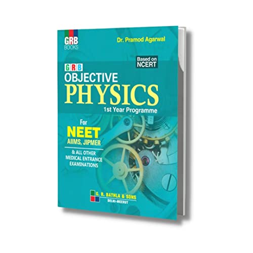 GRB OBJECTIVE PHYSICS 1st YEAR PROGRAMME FOR NEET book cover