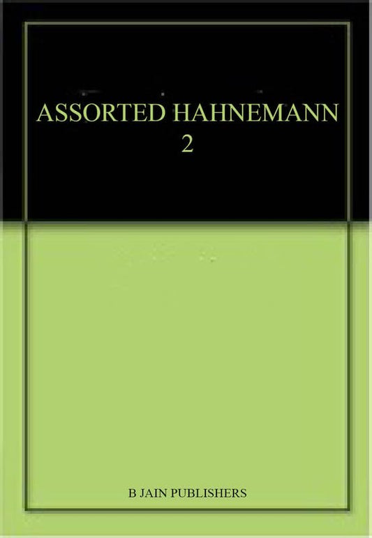 ASSORTED HAHNEMANN 2 book cover