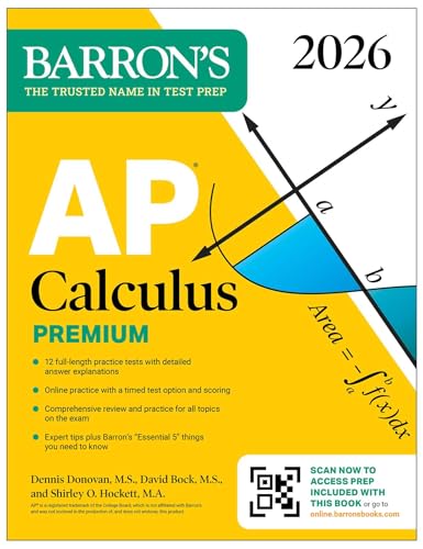 AP Calculus Premium, 2026 (Barron's AP Prep)