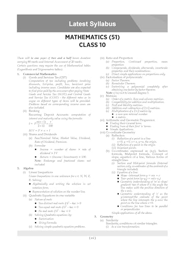 Oswaal Class 10 ICSE Question Bank Mathematics (2017-2026) | For 2027 Exam Chapter-wise & Topic-wise with Competency Based Questions | Includes 2026 Paper - fully solved | Self-Assessment Papers