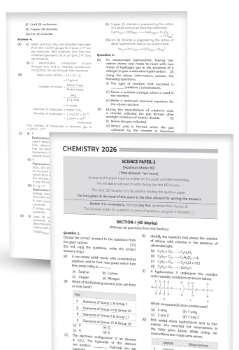 Educart ICSE 10 Years Solved Papers (2026-2016) Class 10 All Subjects for 2027 - Mathematics, Physics, Chemistry, Biology, English Language, ... Education | Based on Latest ICSE Syllabus