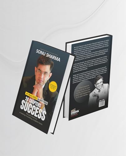 Disha 24 Chapters of Success by Sonu Sharma English Edition | Self Help & Motivation Book on Success, Mindset, Habits, Wealth, Leadership, Health & Personal Growth