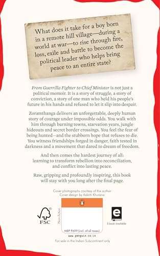 From Guerrilla Fighter to Chief Minister: A true political memoir of conflict, conviction, and leadership by Mizoram’s former Chief Minister