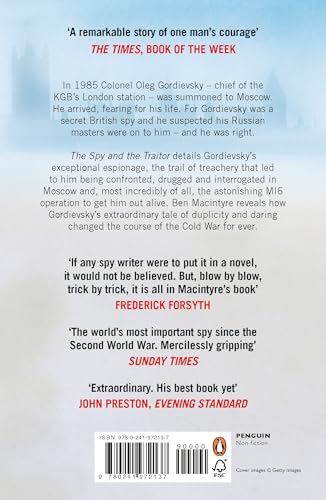 The Spy and the Traitor: The Greatest Espionage Story of the Cold War